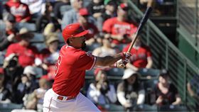 ▲倫東（Anthony Rendon）敲出熱身賽首轟。（圖／美聯社／達志影像）