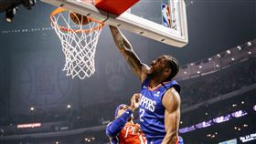 ▲『可愛』雷納德（Kawhi Leonard）暴扣攻下全隊最高30分。（圖／翻攝自快艇推特）