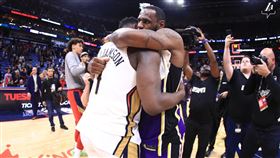 NBA／未來是你的　詹皇又勝威廉森 NBA,洛杉磯湖人,LeBron James,紐奧良鵜鶘,Zion Williamson 翻攝自湖人官方推特