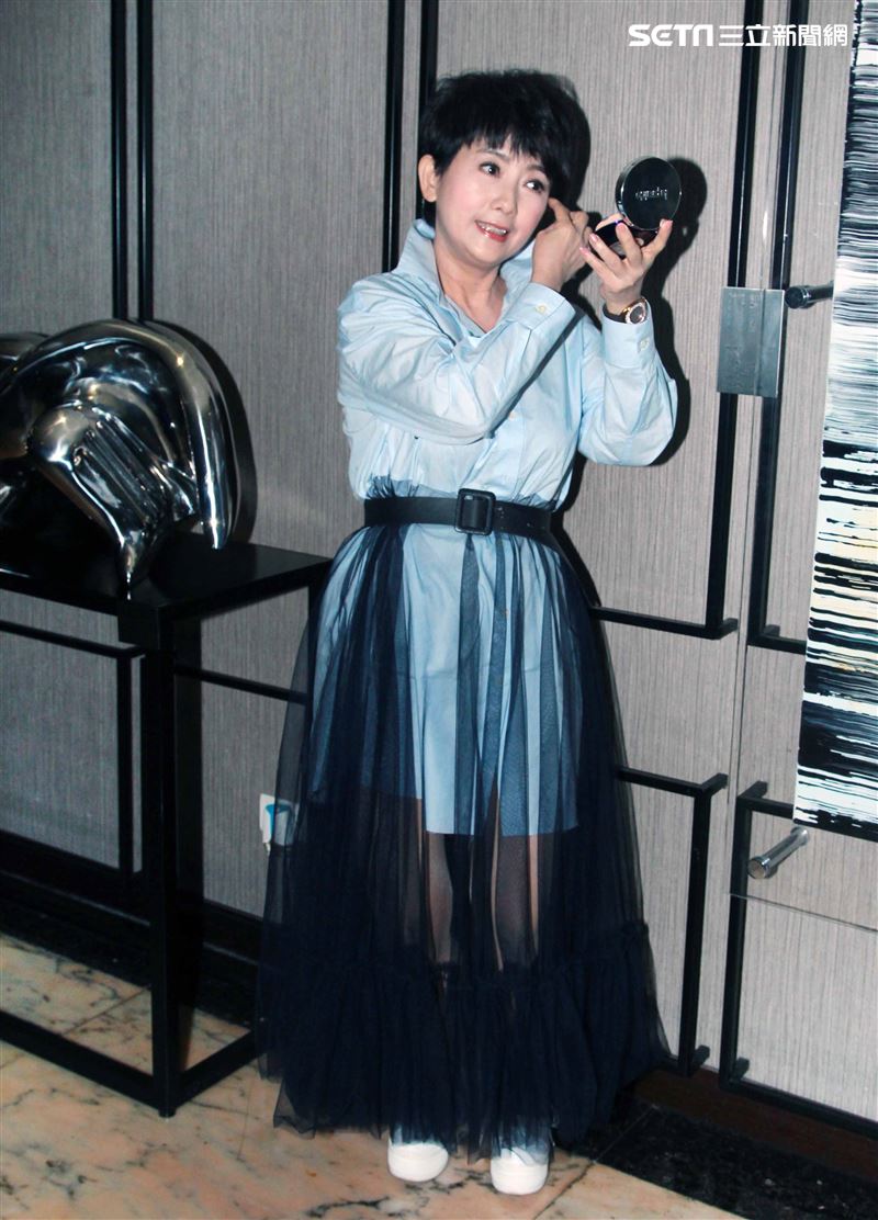 周思潔首場「傻傻的花」音樂會發布。（記者邱榮吉/攝影）