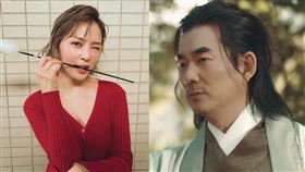 事隔20年任賢齊客串《笑傲江湖》演出「風清揚」熊熊演出任盈盈。（圖／翻攝自YouTube）