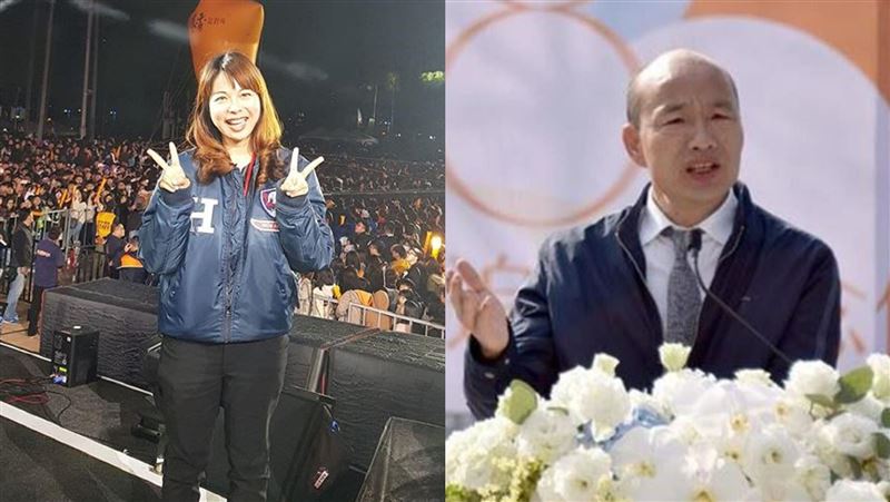 韓國瑜228口誤　終於有她們肯護航