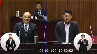 質詢處女秀　陳柏惟：舔共都變台灣人