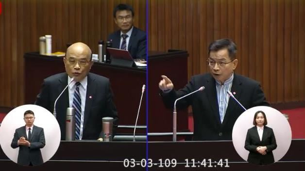 藍委戰口罩　被蘇揆一句電到笑出來！