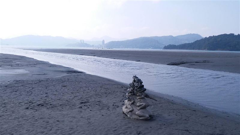 日月潭九蛙全露是乾旱？水利署：錯誤