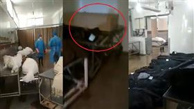 肺炎,伊朗,死亡,遺體,屍袋（圖／翻攝自推特-MohamadAhwaze）