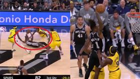 NBA／遁地又飛天！馬刺掃把頭好狂
NBA,聖安東尼奧馬刺,Lonnie Walker IV,掃把頭
翻攝自臉書Bleacher Report