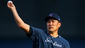 ▲田中將大春訓對紅襪3局飆5K。（圖／翻攝自洋基推特）