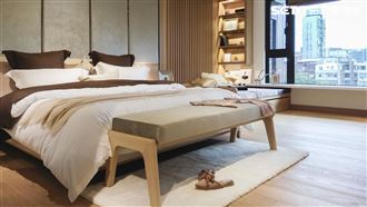 套房,樣品屋。（圖／記者陳韋帆攝影）