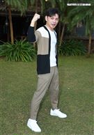 電影「練愛Ing」導演阿Ken專訪。（記者邱榮吉/攝影）