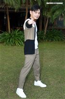 電影「練愛Ing」導演阿Ken專訪。（記者邱榮吉/攝影）