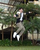 電影「練愛Ing」導演阿Ken專訪。（記者邱榮吉/攝影）