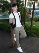 電影「練愛Ing」導演阿Ken專訪。（記者邱榮吉/攝影）