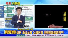 江姓浙江台商父親打電話到政論節目，並謊稱兒子並無不舒服遭送辦。（圖／警方提供）