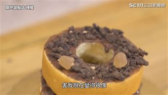 用零食做法式甜點　造型險變光明燈