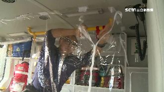 消防員防武漢肺炎！自製救護車隔離艙