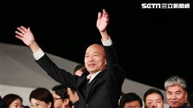 李佳芬,韓國瑜,合體,凱道。（圖/記者林士傑攝影）