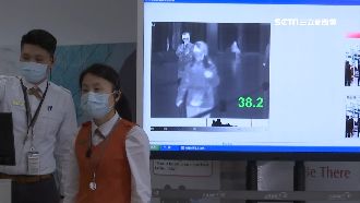 高鐵引進體溫測量儀　桃園站首先開箱