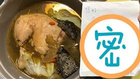 雞腿,麻油雞,生日,大放送(翻攝自 爆廢公社)