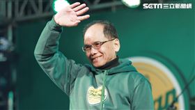 民進黨舉辦下架吳斯懷造勢晚會。（游錫堃）（圖/記者林士傑攝影）