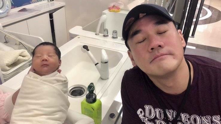 女神收割機當爸了　秘婚1年愛女報到