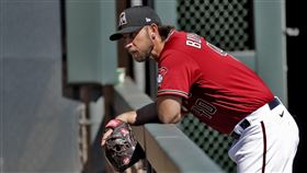 ▲『瘋邦』邦加納（Madison Bumgarner）挨轟，春訓2連敗。（圖／美聯社／達志影像）