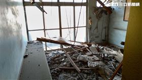 大度路海砂屋。（圖／北市都發局提供）