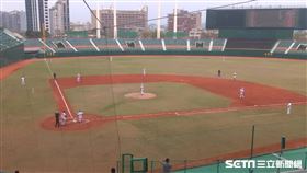 ▲統一獅與培證英雄澄清湖球場交手。（圖／記者蕭保祥攝影）