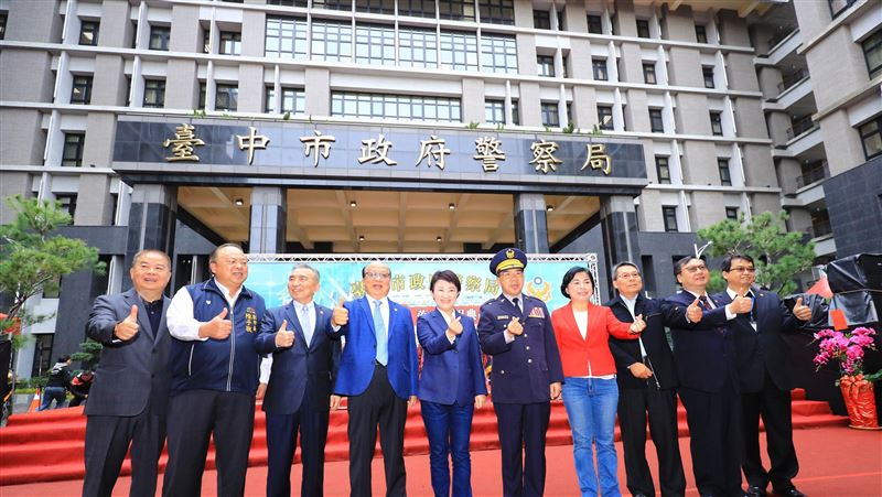 中市警局新大樓啟用　可模擬命案現場