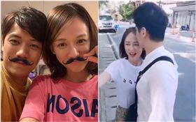 陳喬恩,艾倫（圖／翻攝自陳喬恩微博、IG）