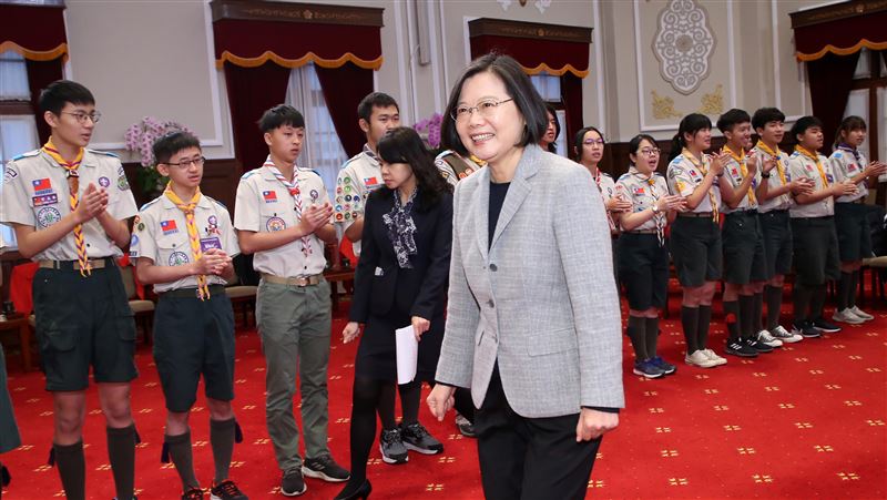 總統：亞太童軍領袖會議明年在台舉行