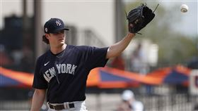 ▲柯爾（Gerrit Cole）春訓對老虎，先發2局挨4轟失6分。（圖／美聯社／達志影像）