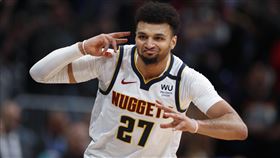 ▲穆雷（Jamal Murray）投進致勝跳投，金塊險勝黃蜂。（圖／美聯社／達志影像）
