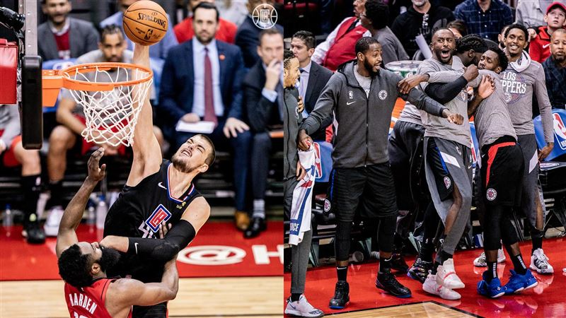 NBA／哈登打鐵　糗遭快艇中鋒顏扣