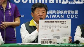 陳時中、澳洲男(圖/中央流行疫情指揮中心提供)