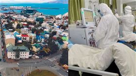 冰島,暴增,境外移入,防疫措施,確診,瘟疫公司,右圖／翻攝自武漢中心醫院微博；左翻攝自pixabay