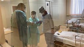 鑽石公主號日本就醫5台人全出院 3人順利返台爆發武漢肺炎疫情的鑽石公主號郵輪上確診感染、在日本就醫的5名台灣乘客全部出院，其中3人已順利返台，另2人也待班機回台。圖為一名85歲台籍男士在日本櫪木縣那須一家醫院的就醫情況。（家屬提供）中央社記者楊明珠東京傳真　109年3月6日