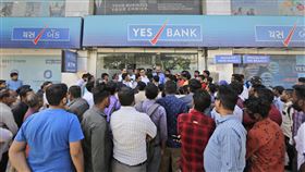 yes bank,印度yes銀行（圖／美聯社／達志影像）
