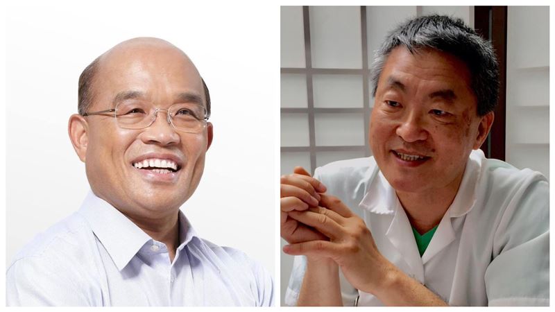 酸蘇貞昌短視遭轟爆　冠軍醫師又開砲