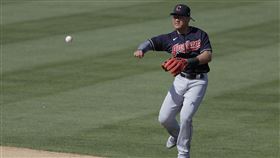 ▲張育成春訓連5場比賽沒有安打。（圖／美聯社／達志影像）