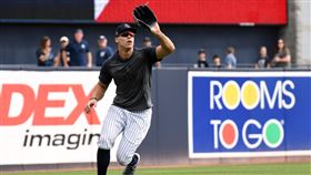 ▲『法官』賈吉（Aaron Judge）右側肋骨壓力性骨折，再休2週。（圖／翻攝自YES Network推特）