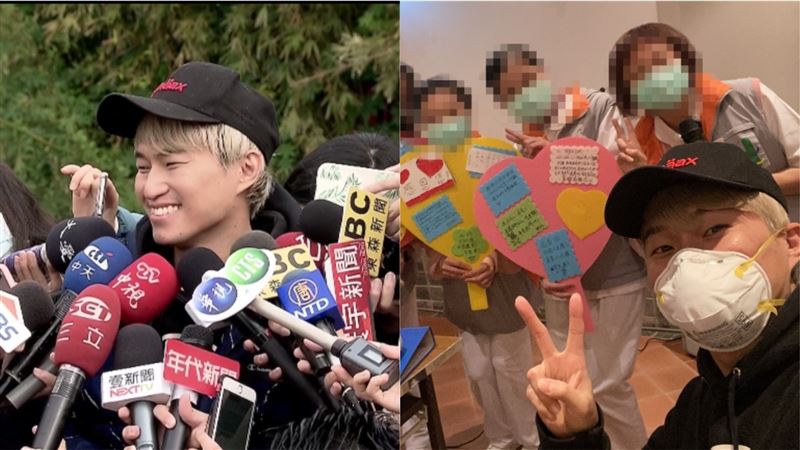 陳日昇解除隔離　檢疫所內畫面曝光