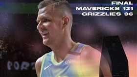 ▲波辛吉斯（Kristaps Porzingis）拿下26分。（圖／翻攝自推特）