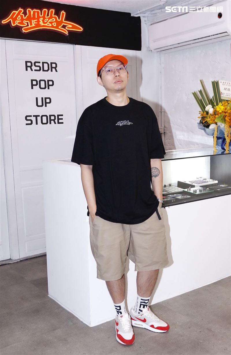 蛋堡為新專輯砸重金開快閃實體店面。（圖／記者林聖凱攝影）