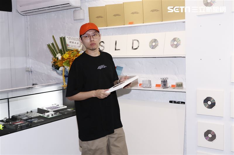 蛋堡為新專輯砸重金開快閃實體店面。（圖／記者林聖凱攝影）