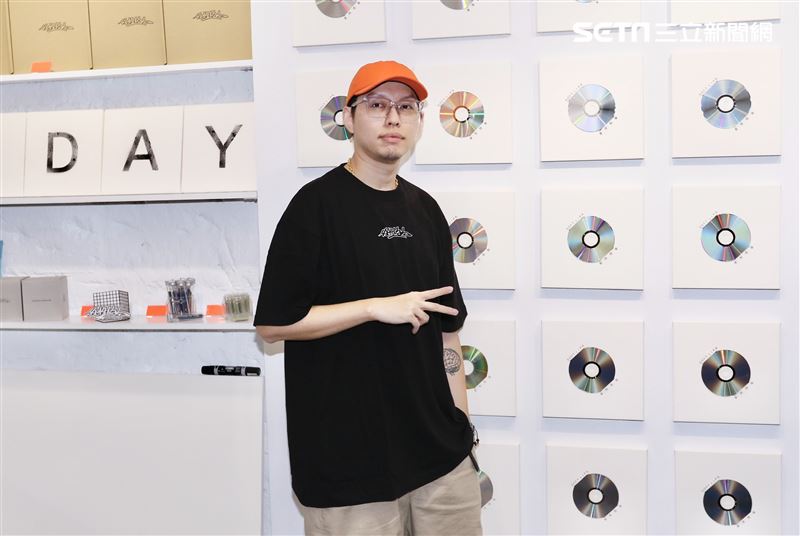 蛋堡為新專輯砸重金開快閃實體店面。（圖／記者林聖凱攝影）