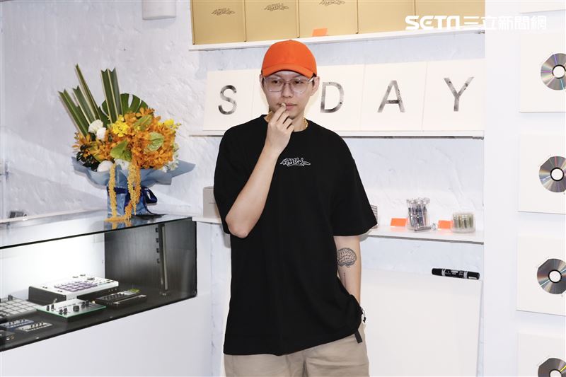 蛋堡為新專輯砸重金開快閃實體店面。（圖／記者林聖凱攝影）