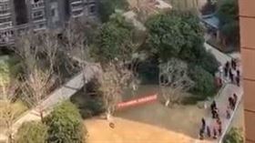 全都是假的！中國副總理孫春蘭視察武漢…民眾怒嗆菜肉都沒（圖／翻攝推特）