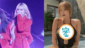 LE在社群平台不時秀出好身材。（圖／翻攝自x_xellybabyx IG）