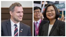 蔡英文、布拉格市長賀吉普（Zdeněk Hřib）